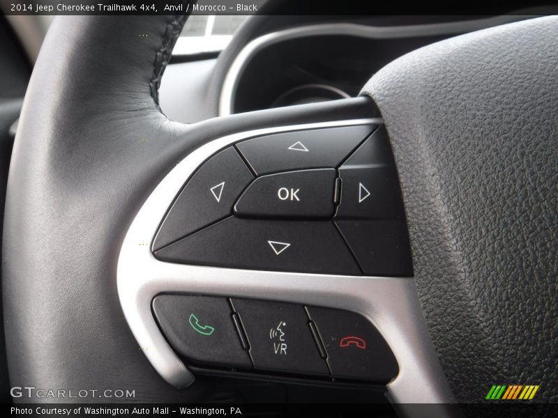 Anvil / Morocco - Black 2014 Jeep Cherokee Trailhawk 4x4