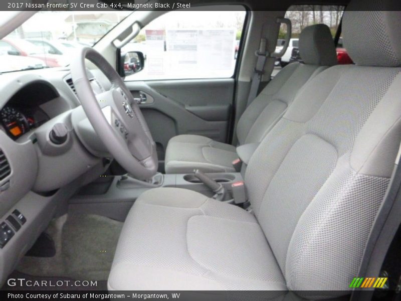  2017 Frontier SV Crew Cab 4x4 Steel Interior