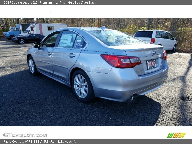Ice Silver Metallic / Slate Black 2017 Subaru Legacy 2.5i Premium
