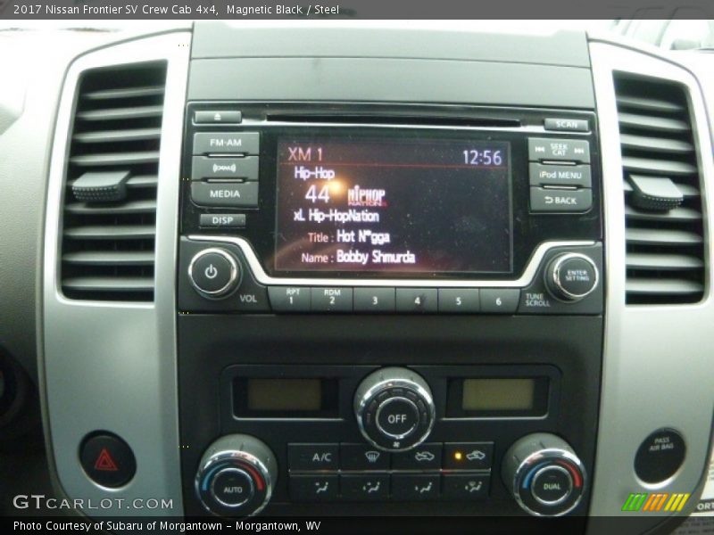 Controls of 2017 Frontier SV Crew Cab 4x4