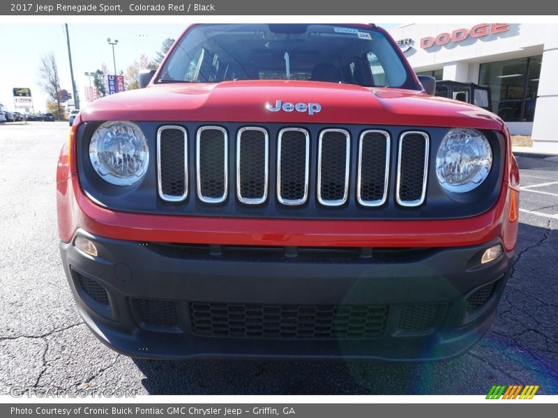 Colorado Red / Black 2017 Jeep Renegade Sport