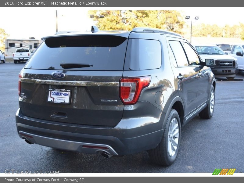 Magnetic Metallic / Ebony Black 2016 Ford Explorer XLT