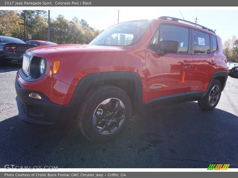 Colorado Red / Black 2017 Jeep Renegade Sport