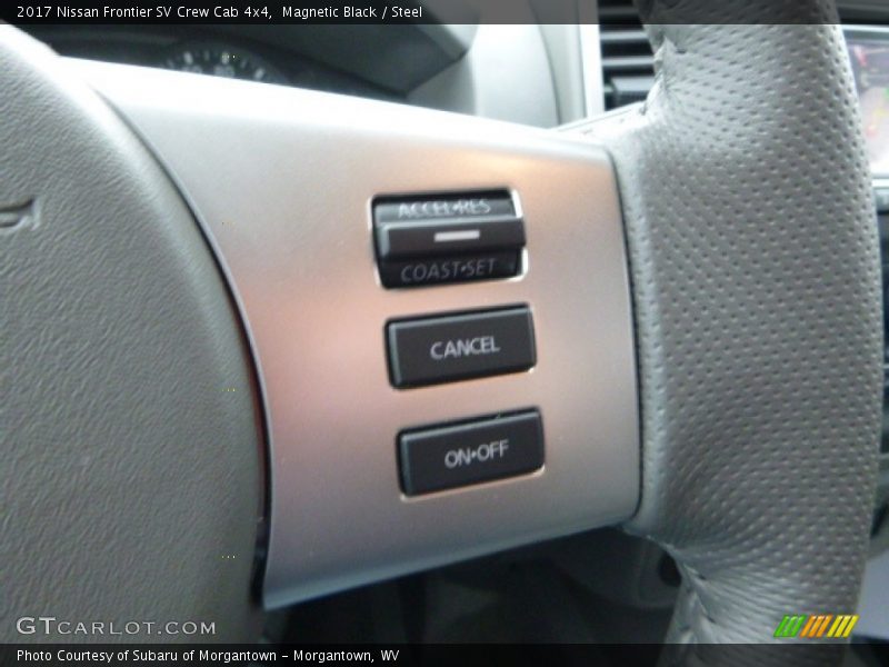 Magnetic Black / Steel 2017 Nissan Frontier SV Crew Cab 4x4