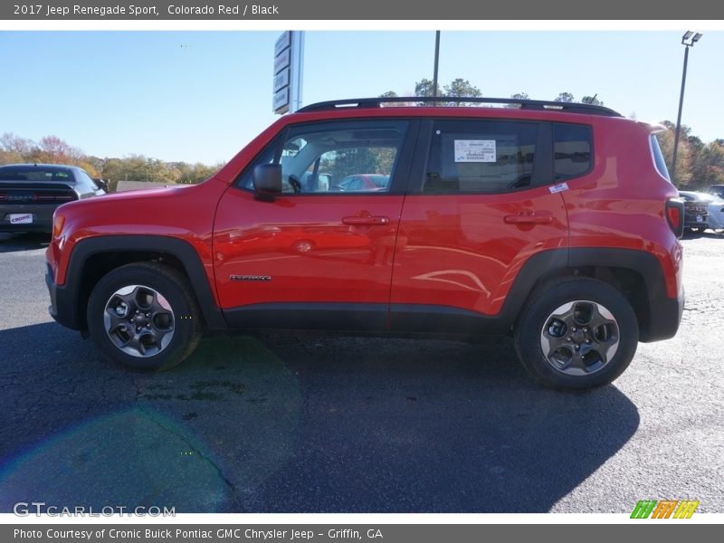 Colorado Red / Black 2017 Jeep Renegade Sport