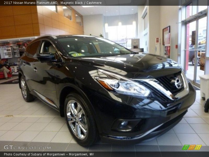 Magnetic Black / Cashmere 2017 Nissan Murano Platinum AWD