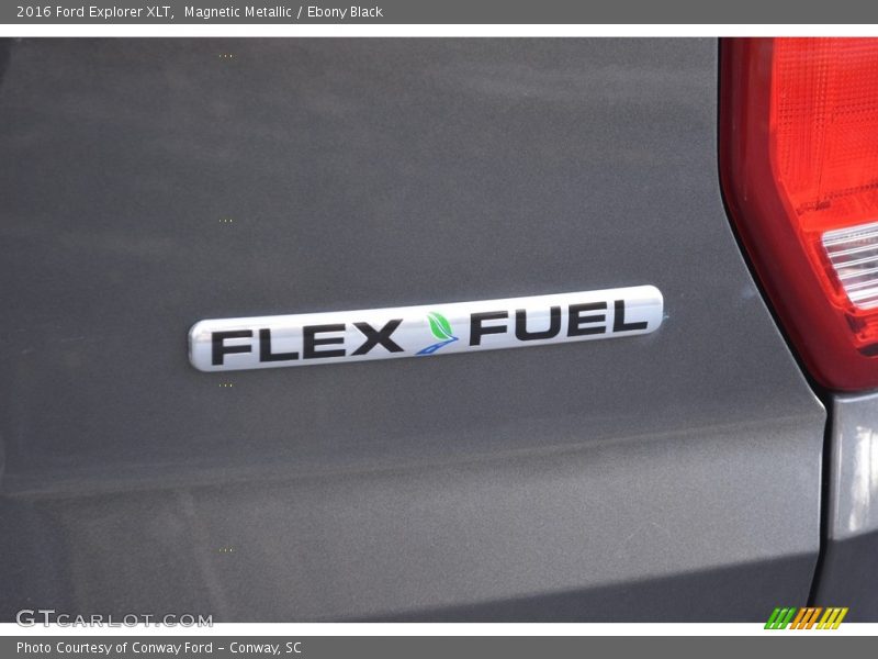Magnetic Metallic / Ebony Black 2016 Ford Explorer XLT
