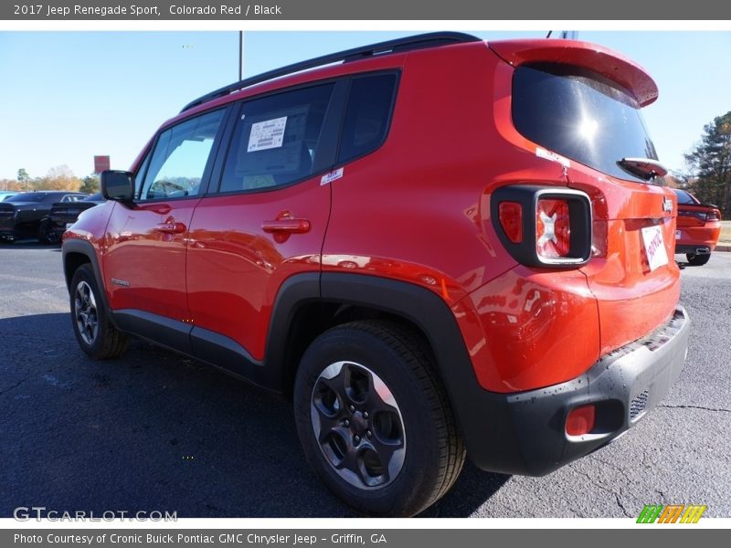 Colorado Red / Black 2017 Jeep Renegade Sport
