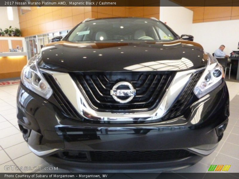 Magnetic Black / Cashmere 2017 Nissan Murano Platinum AWD