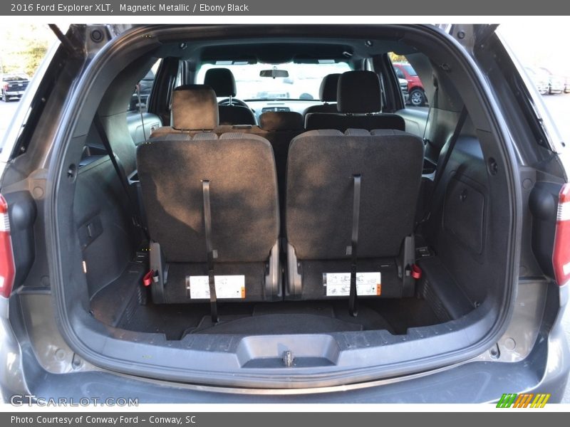Magnetic Metallic / Ebony Black 2016 Ford Explorer XLT