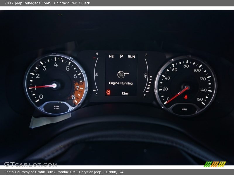 Colorado Red / Black 2017 Jeep Renegade Sport