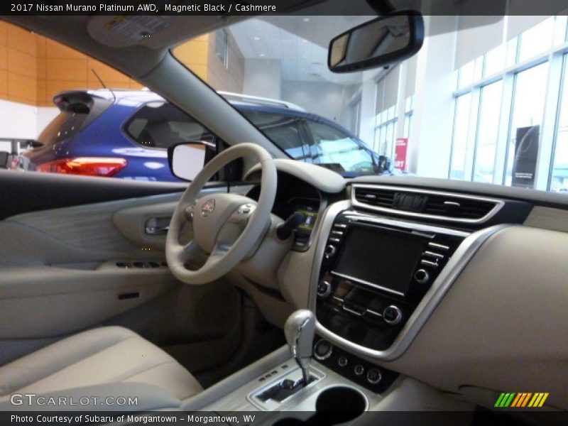 Dashboard of 2017 Murano Platinum AWD