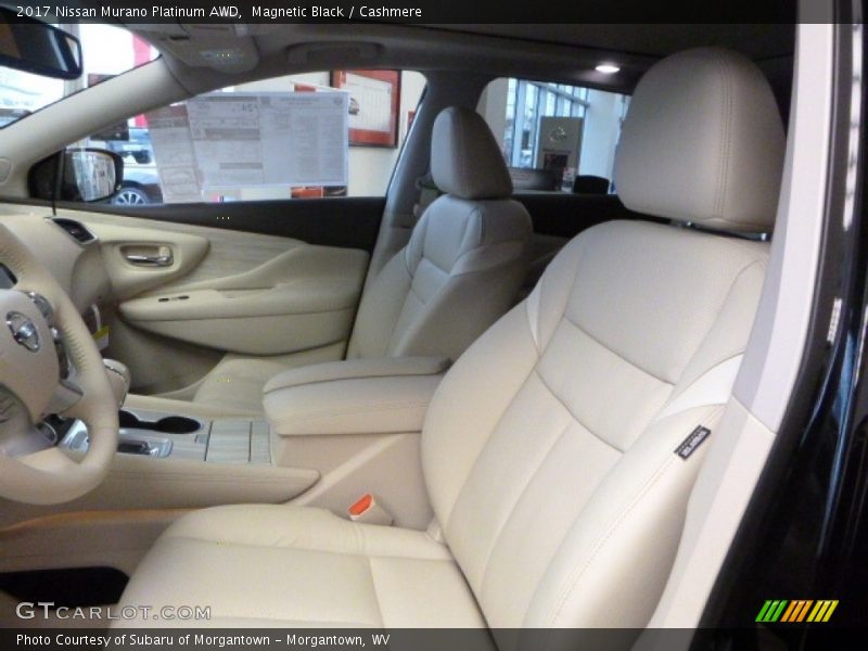  2017 Murano Platinum AWD Cashmere Interior