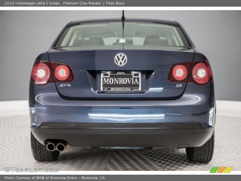 Platinum Grey Metallic / Titan Black 2010 Volkswagen Jetta S Sedan