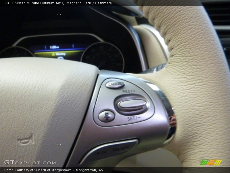 Controls of 2017 Murano Platinum AWD