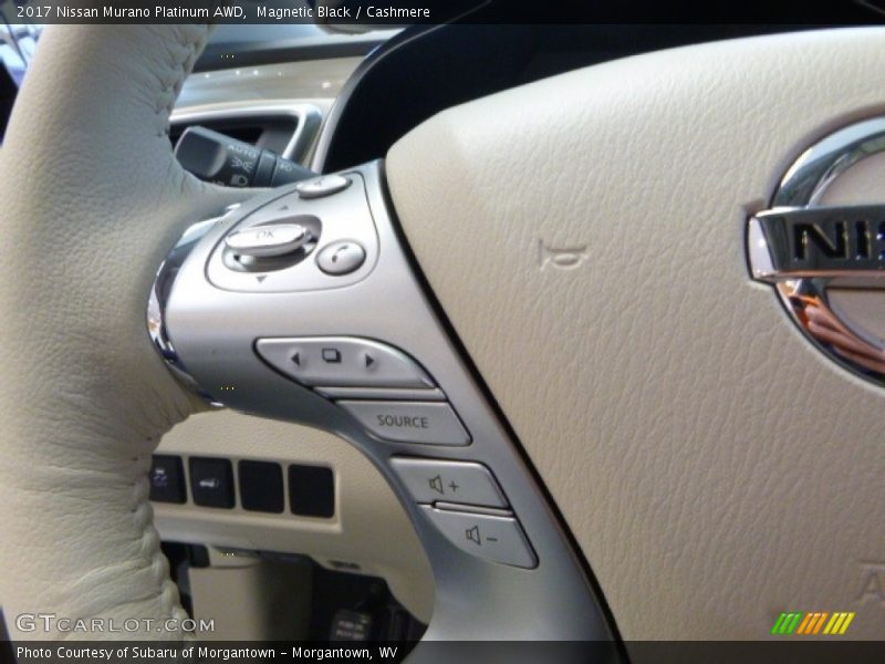 Controls of 2017 Murano Platinum AWD