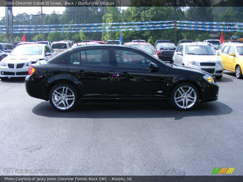 Black / Ebony/Gray UltraLux 2009 Chevrolet Cobalt SS Sedan