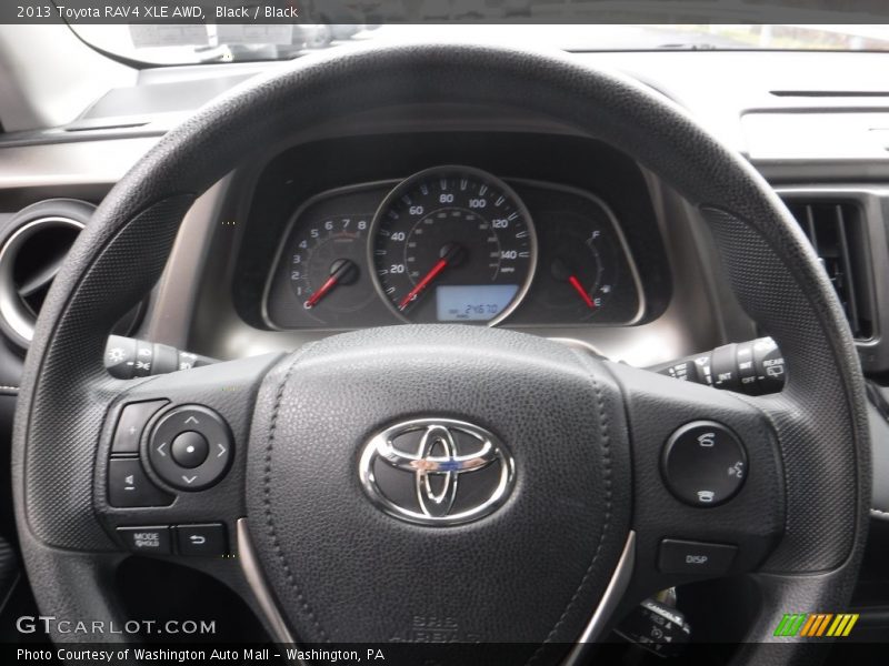 Black / Black 2013 Toyota RAV4 XLE AWD