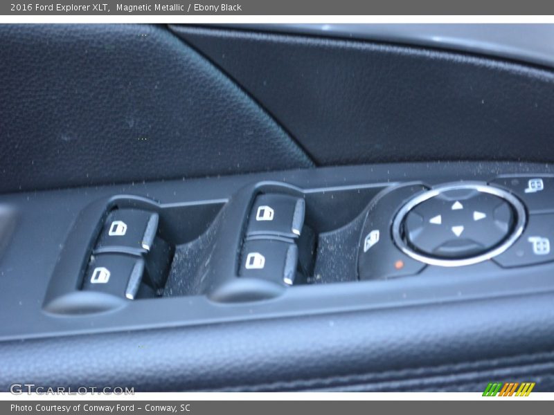 Magnetic Metallic / Ebony Black 2016 Ford Explorer XLT