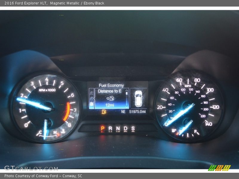 Magnetic Metallic / Ebony Black 2016 Ford Explorer XLT