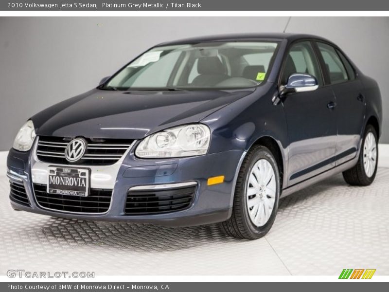 Platinum Grey Metallic / Titan Black 2010 Volkswagen Jetta S Sedan