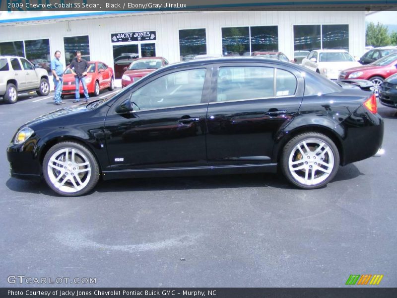 Black / Ebony/Gray UltraLux 2009 Chevrolet Cobalt SS Sedan