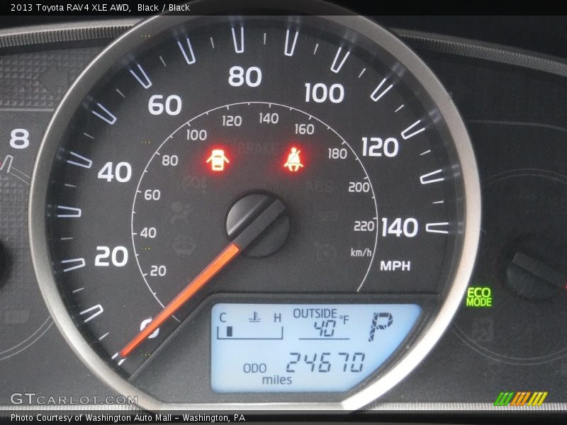 Black / Black 2013 Toyota RAV4 XLE AWD
