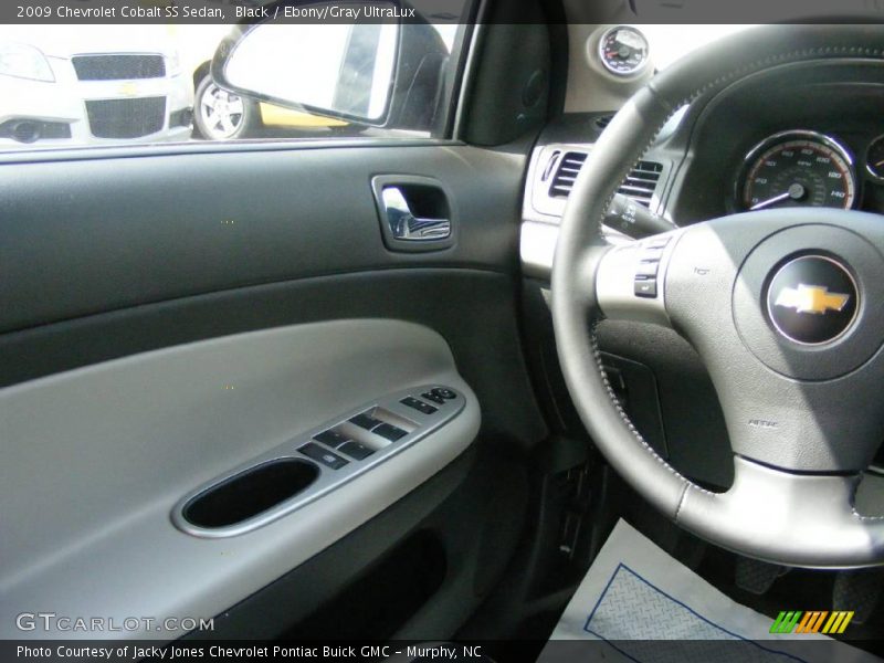 Black / Ebony/Gray UltraLux 2009 Chevrolet Cobalt SS Sedan