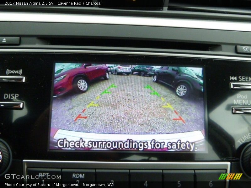 Cayenne Red / Charcoal 2017 Nissan Altima 2.5 SV