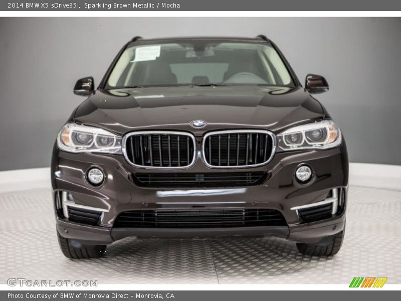 Sparkling Brown Metallic / Mocha 2014 BMW X5 sDrive35i