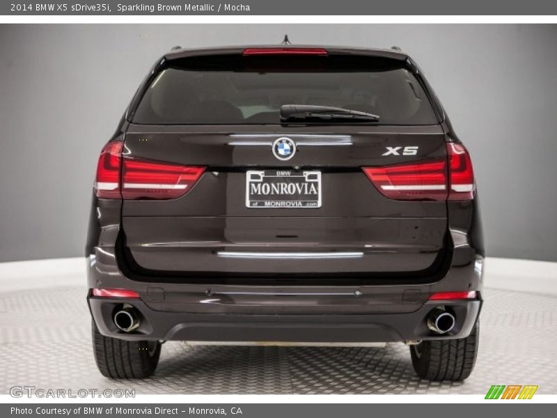 Sparkling Brown Metallic / Mocha 2014 BMW X5 sDrive35i