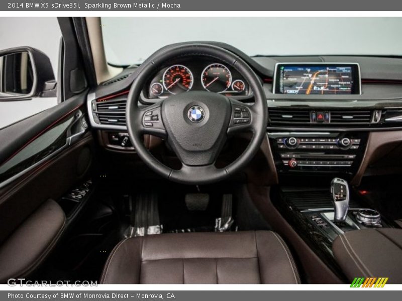Sparkling Brown Metallic / Mocha 2014 BMW X5 sDrive35i