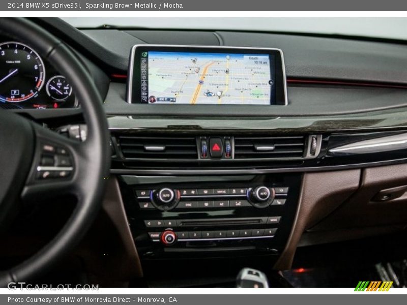 Sparkling Brown Metallic / Mocha 2014 BMW X5 sDrive35i