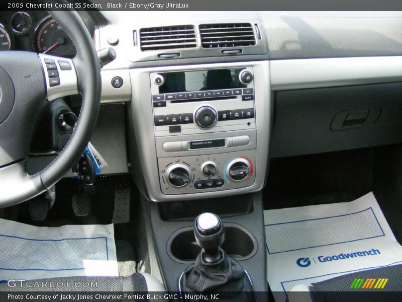 Black / Ebony/Gray UltraLux 2009 Chevrolet Cobalt SS Sedan