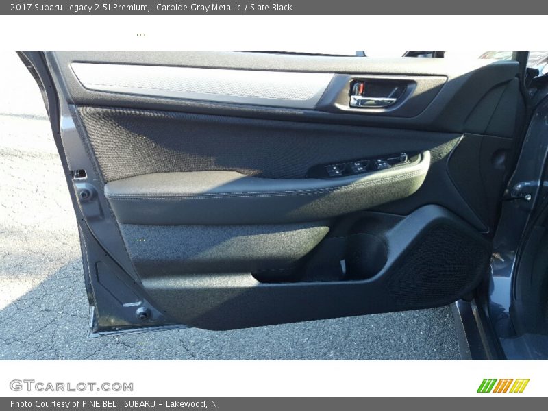 Carbide Gray Metallic / Slate Black 2017 Subaru Legacy 2.5i Premium