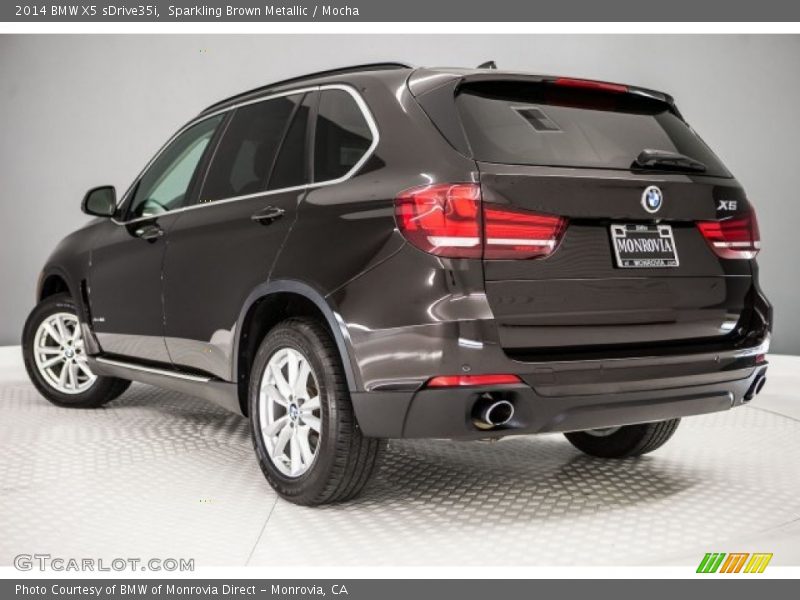 Sparkling Brown Metallic / Mocha 2014 BMW X5 sDrive35i