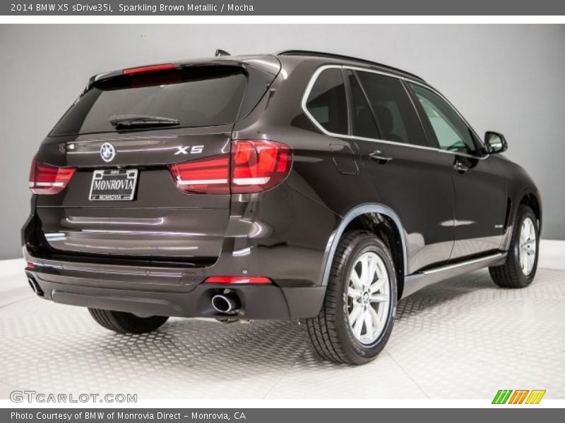 Sparkling Brown Metallic / Mocha 2014 BMW X5 sDrive35i