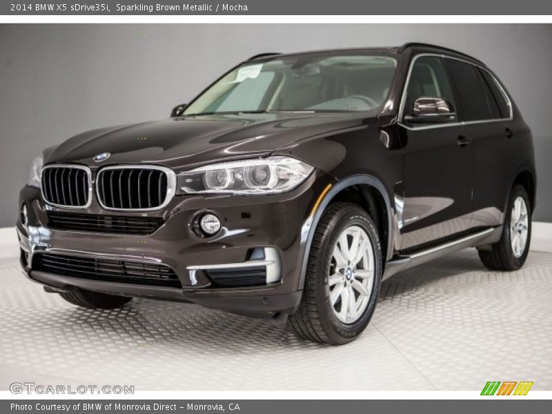Sparkling Brown Metallic / Mocha 2014 BMW X5 sDrive35i