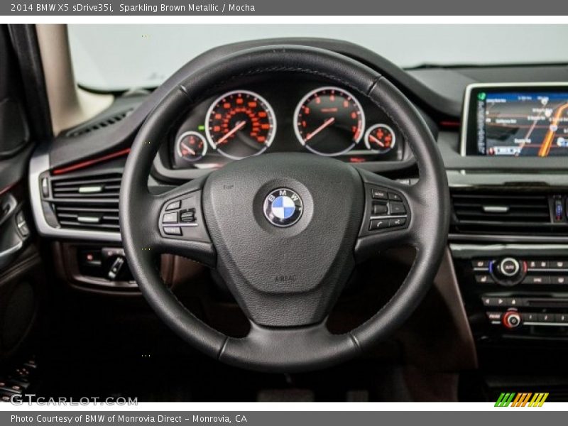 Sparkling Brown Metallic / Mocha 2014 BMW X5 sDrive35i