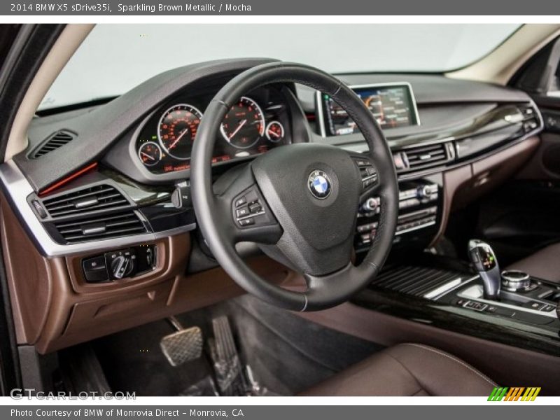 Sparkling Brown Metallic / Mocha 2014 BMW X5 sDrive35i