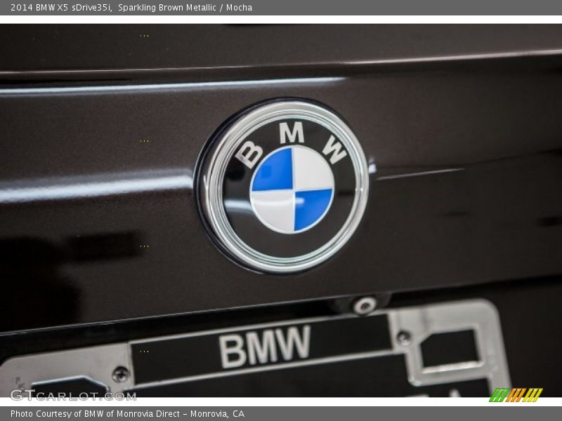 Sparkling Brown Metallic / Mocha 2014 BMW X5 sDrive35i
