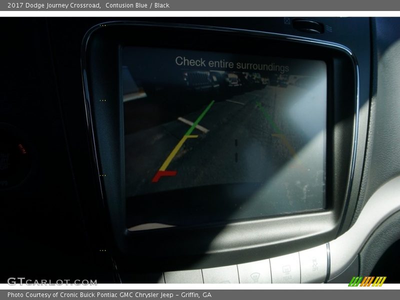 Contusion Blue / Black 2017 Dodge Journey Crossroad