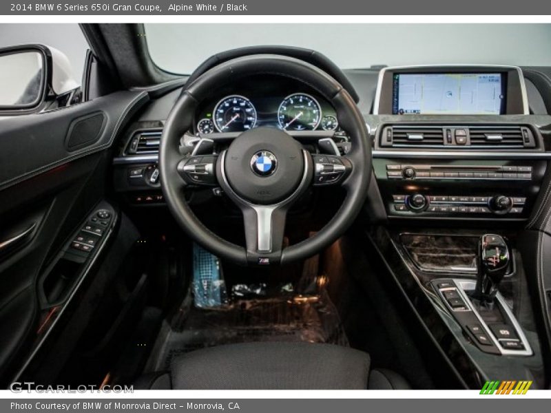 Alpine White / Black 2014 BMW 6 Series 650i Gran Coupe