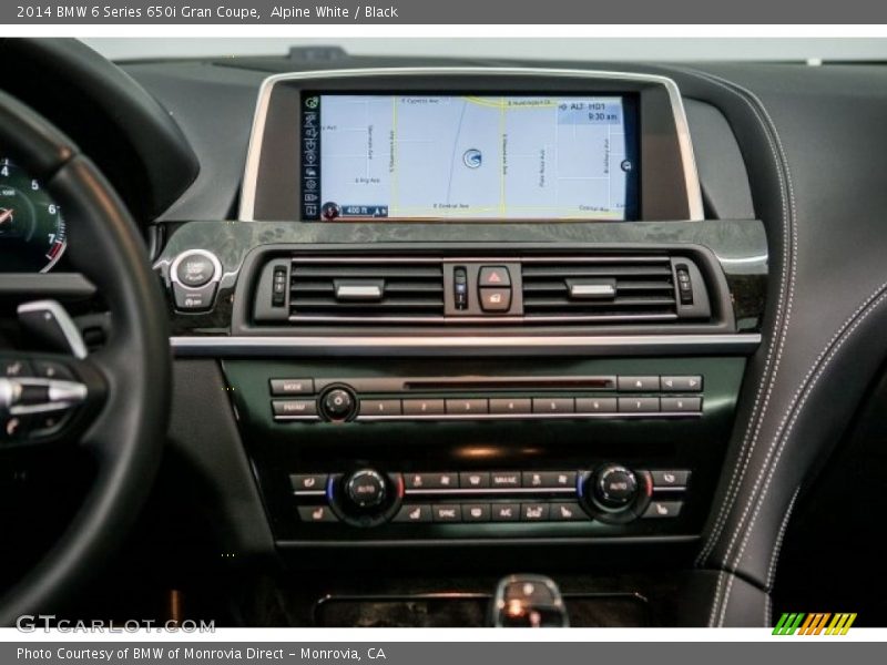 Alpine White / Black 2014 BMW 6 Series 650i Gran Coupe