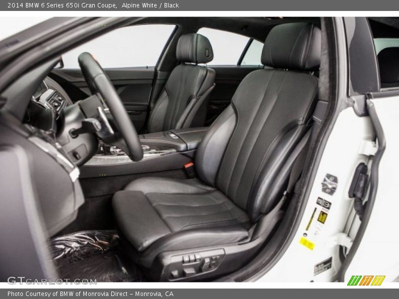 Alpine White / Black 2014 BMW 6 Series 650i Gran Coupe