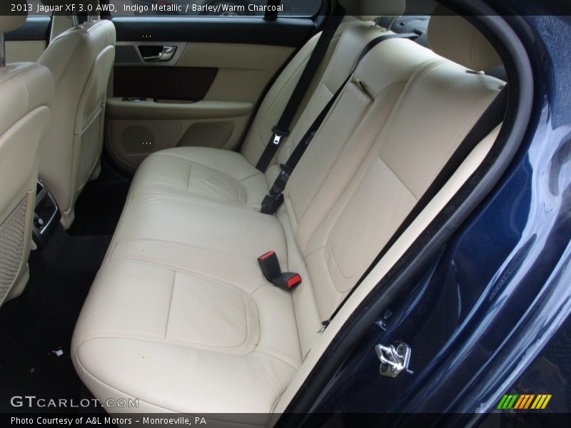 Indigo Metallic / Barley/Warm Charcoal 2013 Jaguar XF 3.0 AWD