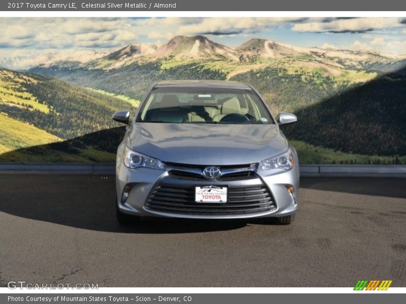 Celestial Silver Metallic / Almond 2017 Toyota Camry LE