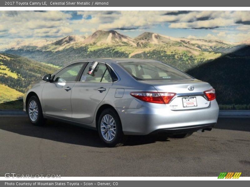 Celestial Silver Metallic / Almond 2017 Toyota Camry LE