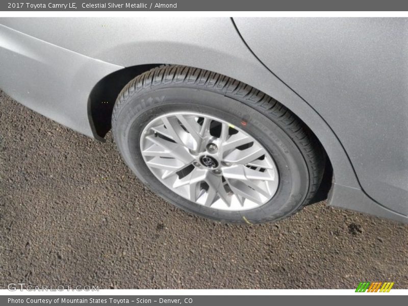 Celestial Silver Metallic / Almond 2017 Toyota Camry LE