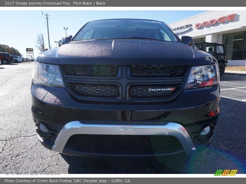 Pitch Black / Black 2017 Dodge Journey Crossroad Plus
